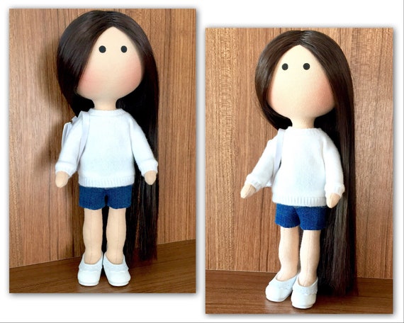 personalized christmas rag dolls