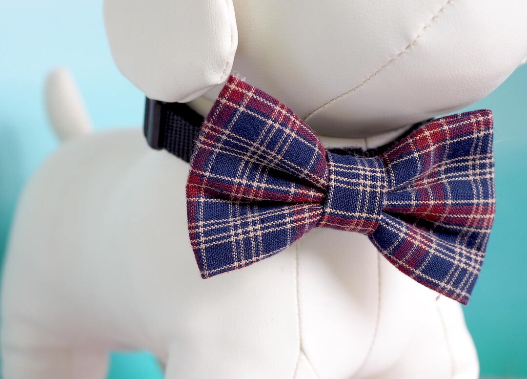 patriotic dog bow tie