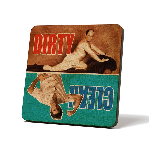 Seinfeld - George - Kramer - Sucio / Limpio Imán