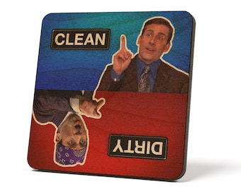 Michael Scott - The Office - Dirty/Clean Magnet
