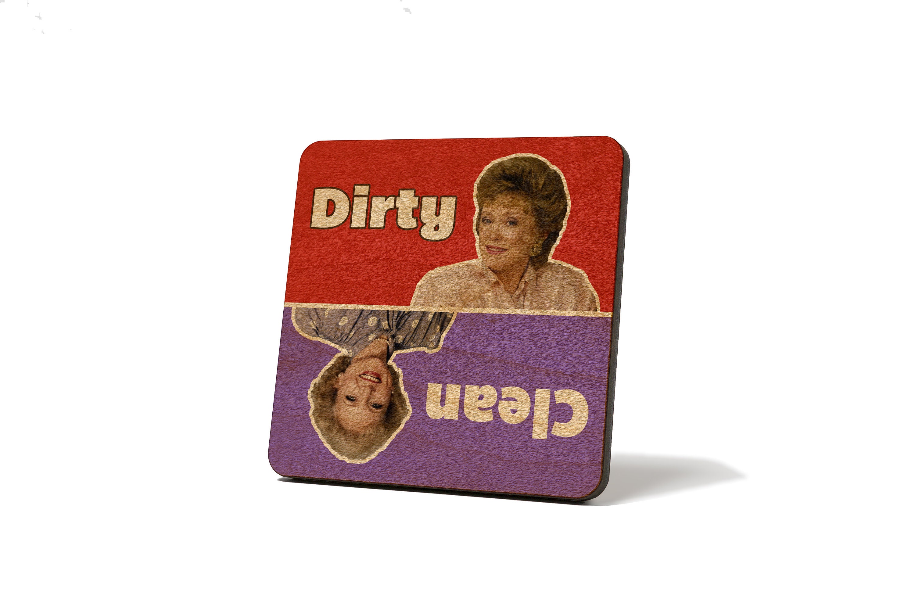 Golden Girls - Blanche and Rose - Dirty/Clean Magnet