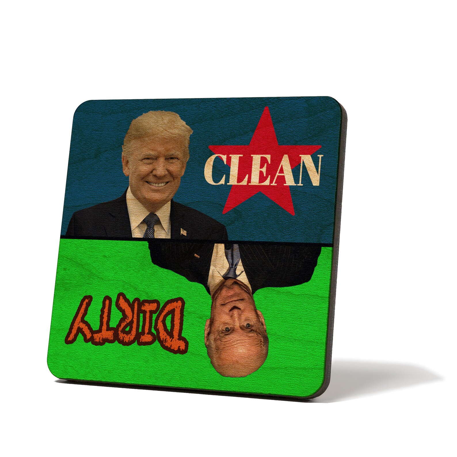Trump Vs Biden Clean or Dirty Dishwasher Funny Etsy