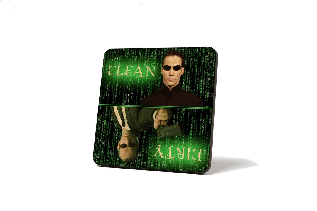 Stinky Matrix The Matrix Dirty Clean Dishwasher Magnet - Etsy