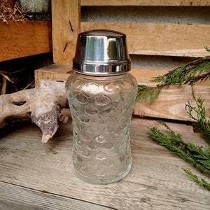 QUIST Shaker Cocktail shaker made of GLASS H 19 cm 70s