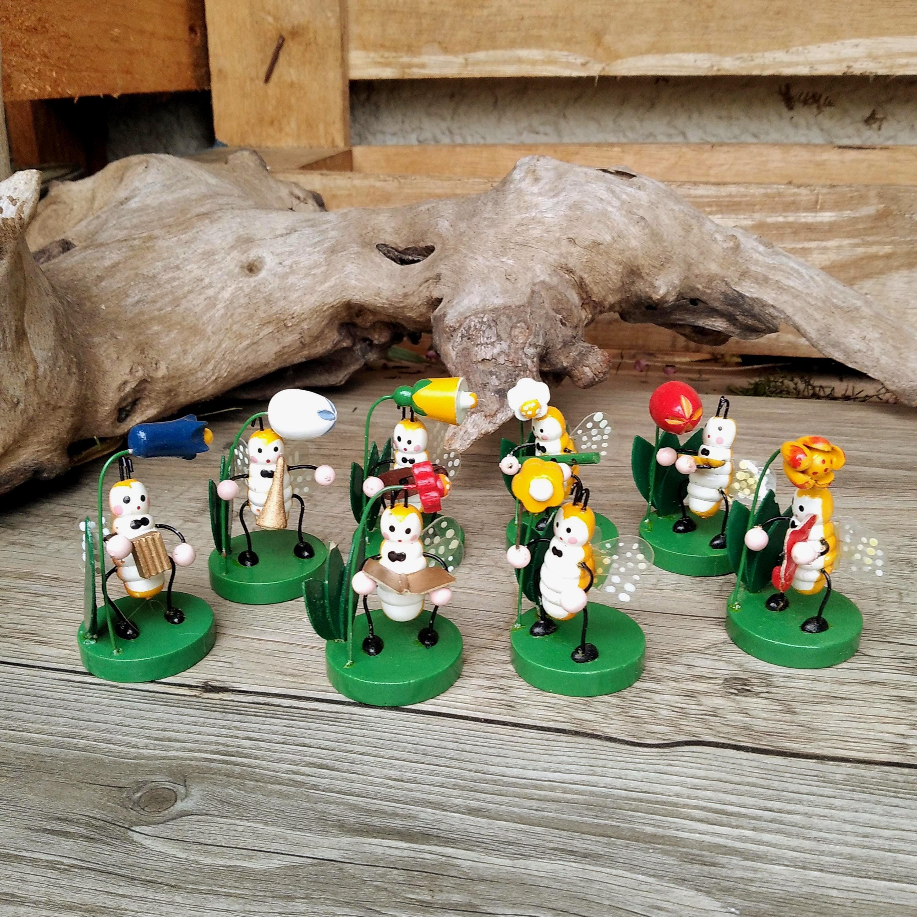 ドイツ製　ザイフェン　エルツ　木彫りの人形　木製　オブジェ　イースター ドイツ製 ザイフェン エルツ 木彫りの人形 木製 オブジェ イースター