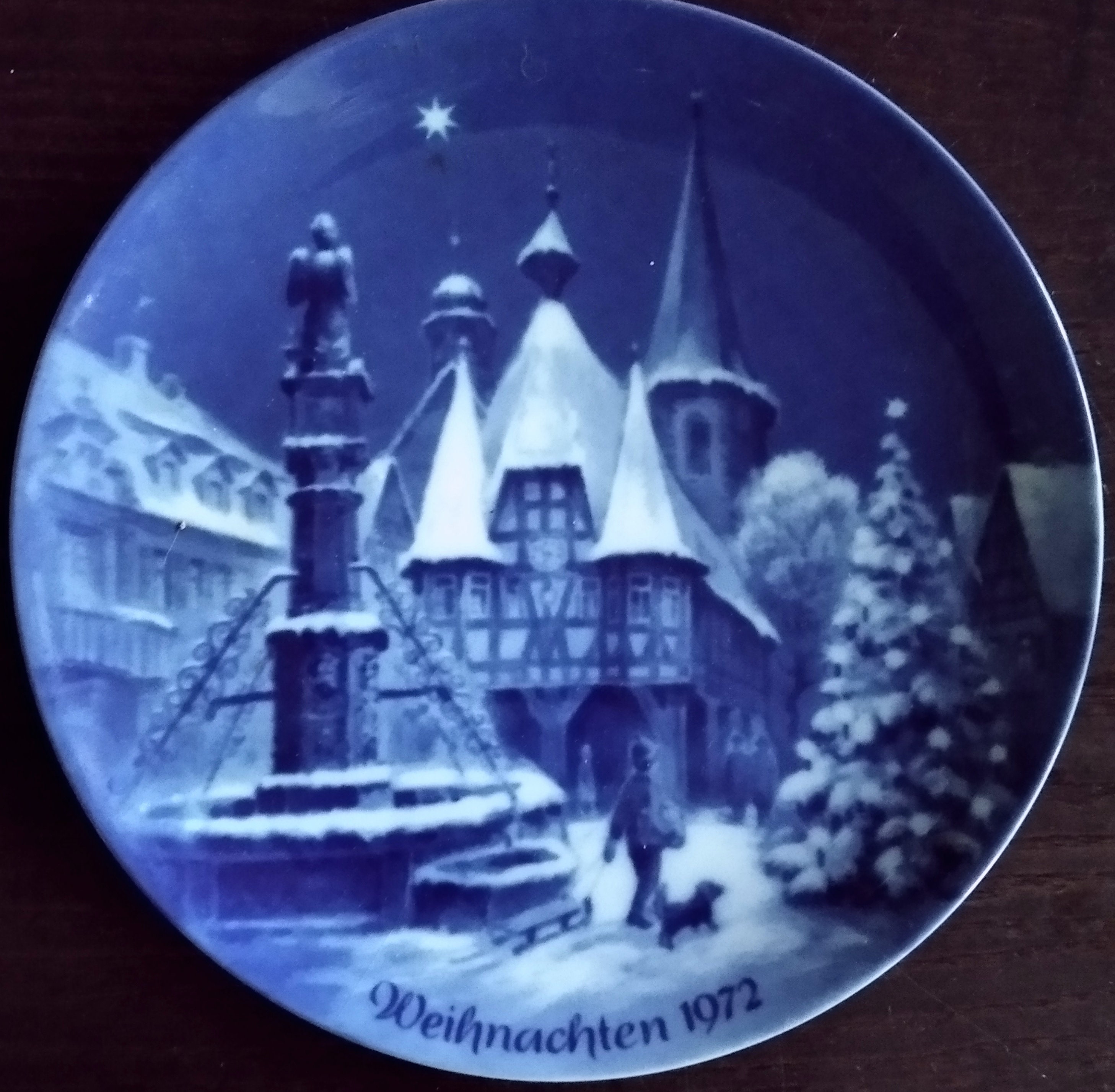 El Plato Navideño Alemán Ex. Diseño De Berlín - Venta