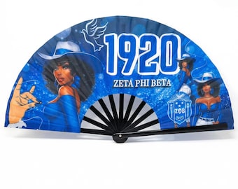 Zeta Phi Beta Sorority, Clack Folding Fan