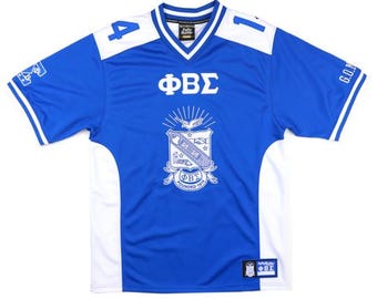 Phi Beta Sigma Football Jersey, Fraternity Game Day Apparel