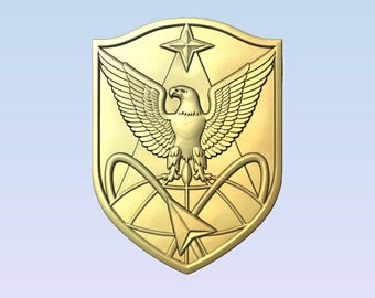 USA Recruiter - 3d file CNC model-- Digital file download