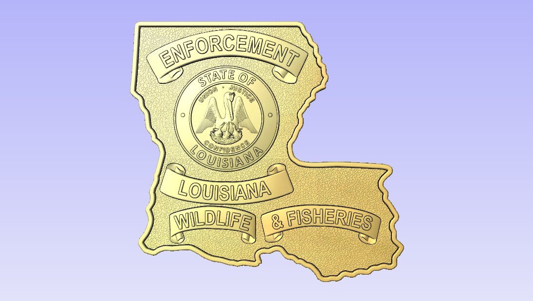 Louisiana Game Warden Life Saving Medal