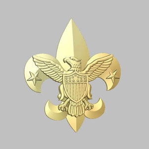3d file CNC model -Eagle Scout- Digital file download - not a physical item