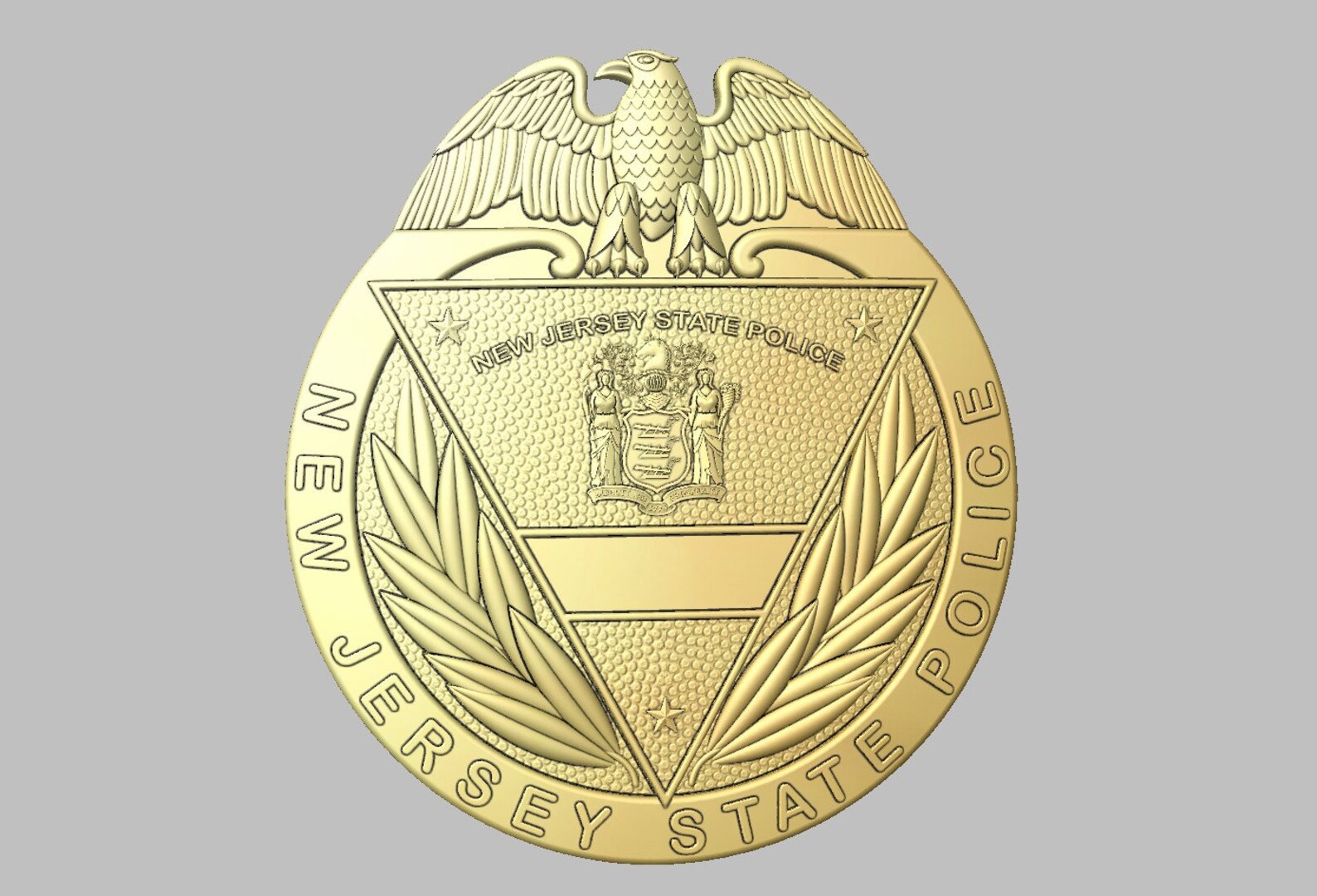 New Jersey State Police Badge