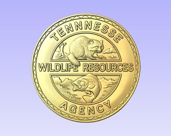 Tennessee Wildlife - 3d file CNC model-- Digital file download