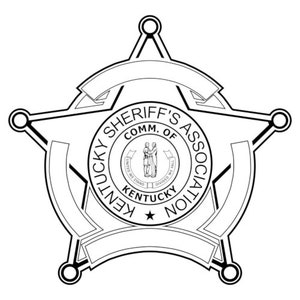 Kentucky Sheriff 5-punts sterbadge vector DXF-, AI- en SVG-bestand - Digitaal bestand - Cricut-gebruikers zie opmerking in beschrijving