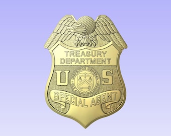 3d file CNC model - US Treasury - Digital file download - not a physical item