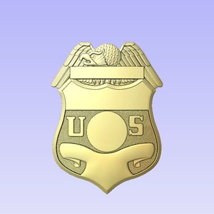 3d file CNC model - New Hampshire Trooper Badge- Digital file download - not a physical item