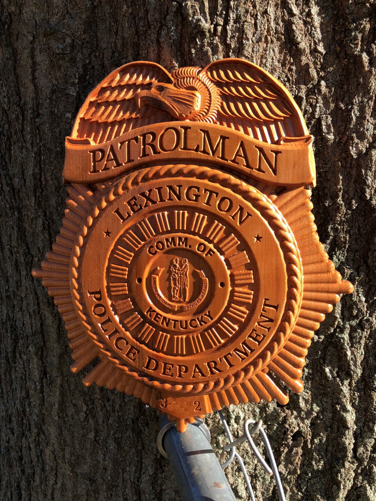 Lexington Fayette Kentucky Urban County Police Badge Plaque - Etsy