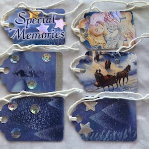 Recycled Holiday Gift Tags