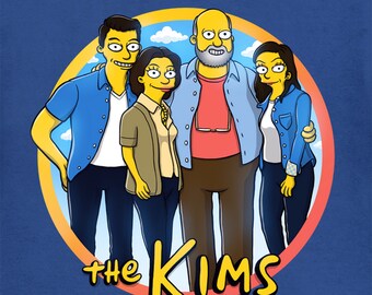 The Kims mashup tee - Mens Womens T-shirt pop culture tee
