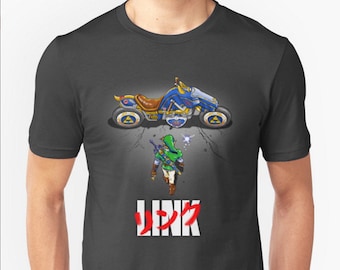 Linkira - La Leyenda de Zelda Mario Kart mashup camiseta