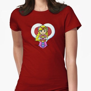 Hyrule BFFs - Zelda Heart Tee Legend of Zelda