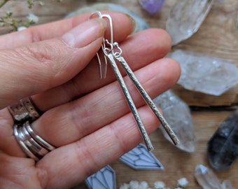 LONG DROP earrings