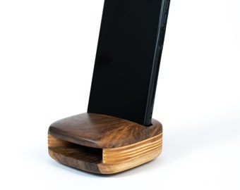 Custom Engraved Gift for Husband - Phone Stand with Acoustic Speaker