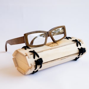 Wooden Reading Glasses, Prescription Wood Eyewear, Computer Blue Light Blocking Glasses,