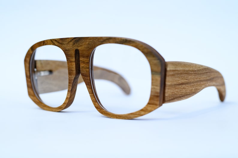 Wooden Sunglasses Frame Wood Eyeglasses Custom made Glasses Personalized Fashion Eyewear Handmade in Ukraine image 4