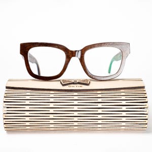 Lightweight Wooden Glasses Frame - Prescription, Reading and Blue Light Blocking Glasses image 13
