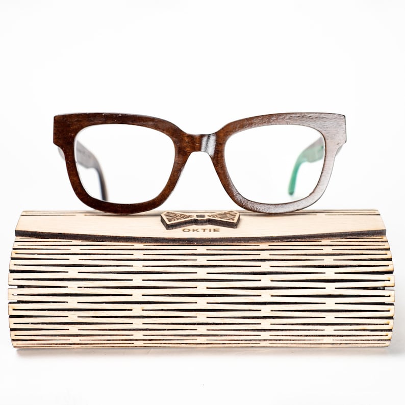 Lightweight Wooden Glasses Frame - Prescription, Reading and Blue Light Blocking Glasses image 13