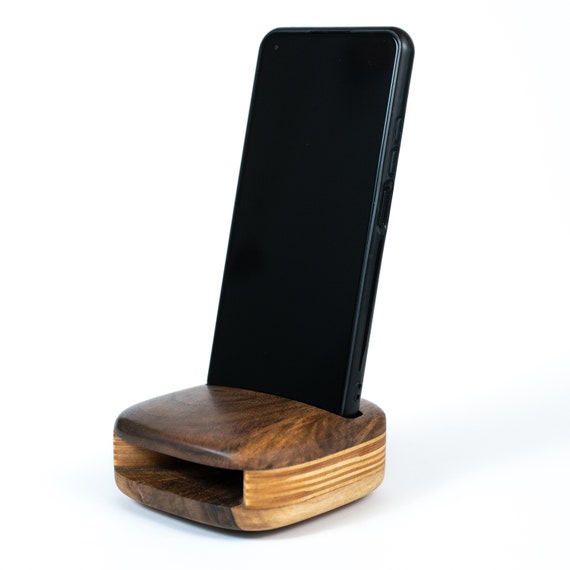 Wooden phone on sale speaker amplifier