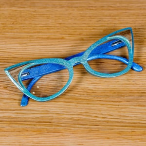 Cat Eye Wooden Glasses, Wood Eyeglasses, Wood Eyewear, Reading Glasses For Women, Eyeglasses Frame