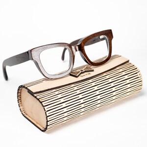 Lightweight Wooden Glasses Frame - Prescription, Reading and Blue Light Blocking Glasses image 15