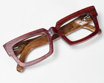 Custom Wooden Prescription Glasses – Blue Light Blocking Glasses Frame