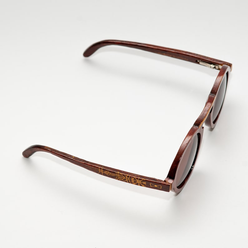 Wooden Sunglasses, Wood Eyeglasses Frames, Custom Made Sunglasses, Personalized Glasses image 4
