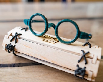 Round Shape Wooden Glasses Frame, Prescription Glasses, Reading Glasses, Computer Glasses, Glasses Frame