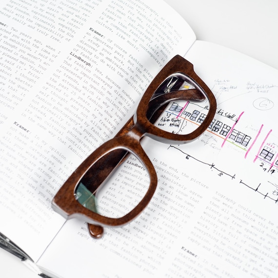 Wooden Eyeglasses – Lightweight Wood Frame
