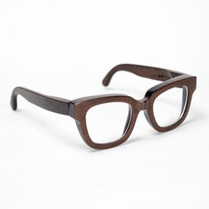 Lightweight Wooden Glasses Frame - Prescription, Reading and Blue Light Blocking Glasses image 5