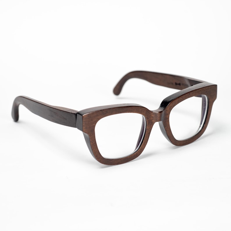 Lightweight Wooden Glasses Frame - Prescription, Reading and Blue Light Blocking Glasses image 5