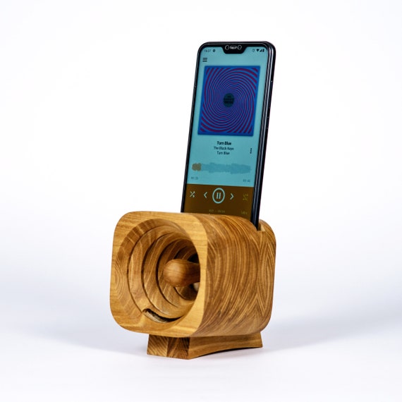 Wooden Cell Phone Speaker Acoustic 