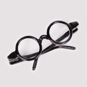 Round Shape Wooden Glasses Frame, Prescription Glasses, Reading Glasses, Computer Glasses, Black Glasses Frame image 5