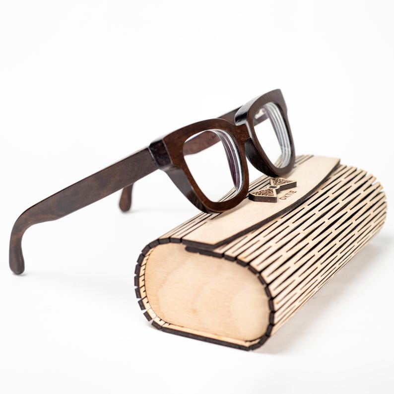 Lightweight Wooden Glasses Frame - Prescription, Reading and Blue Light Blocking Glasses image 12