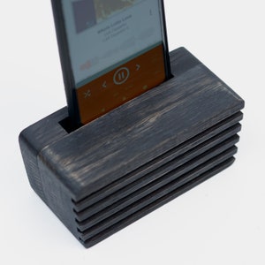 wood phone speaker