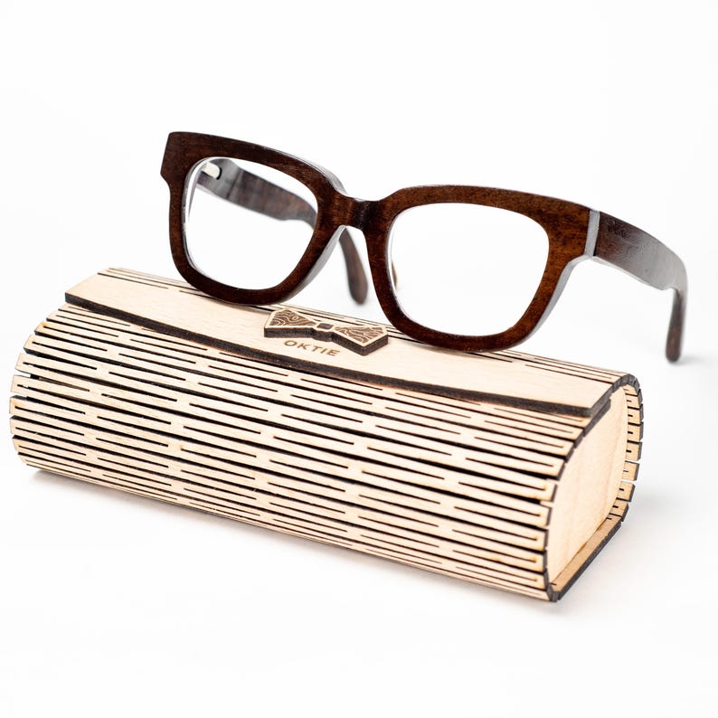 Lightweight Wooden Glasses Frame - Prescription, Reading and Blue Light Blocking Glasses image 16