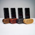Wooden Phone Speaker - Personalized Decor Gift – Acoustic Sound Amplifier