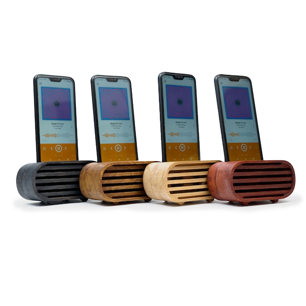 Haut-parleur de téléphone en bois Amplificateur de téléphone passif Haut-parleur acoustique pour iPhone