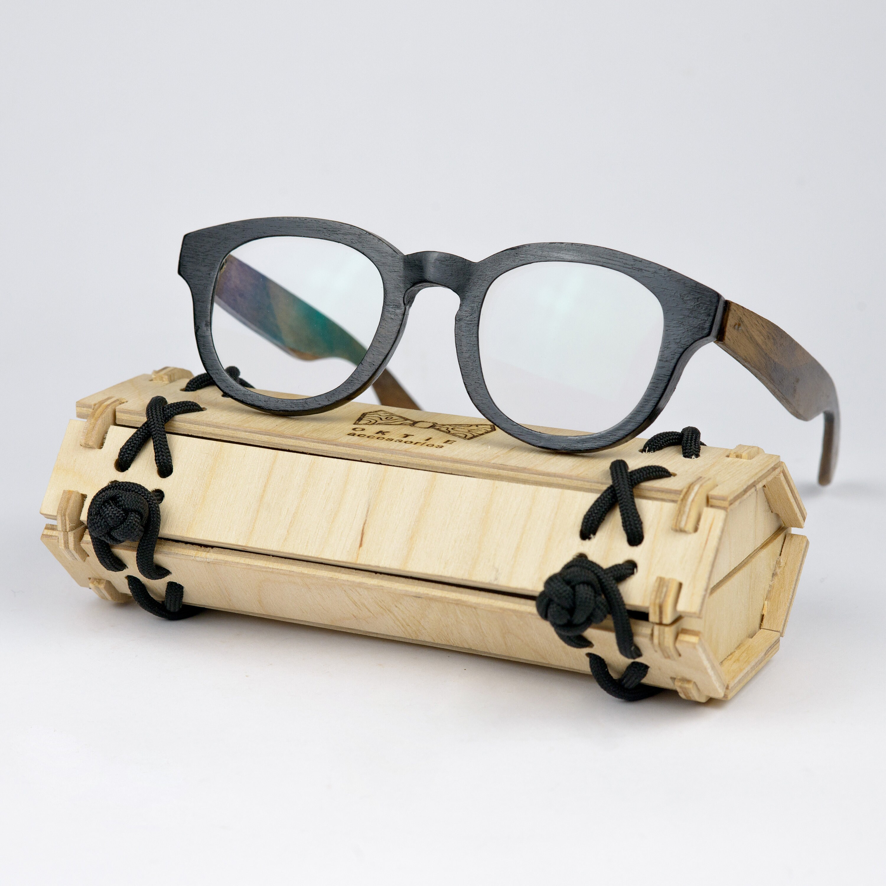 wooden spectacle frames