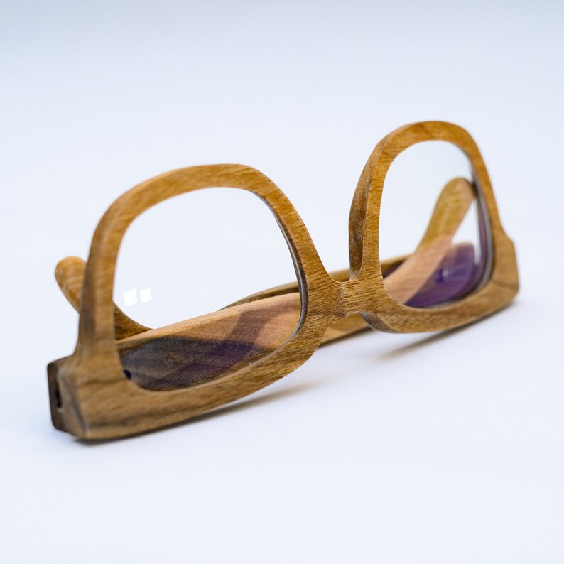 Wooden Glasses, Prescription Glasses, Wood Eyewear, Reading Glasses, Eyeglasses Frame, Computer Glasses image 4