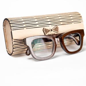 Lightweight Wooden Glasses Frame - Prescription, Reading and Blue Light Blocking Glasses image 18